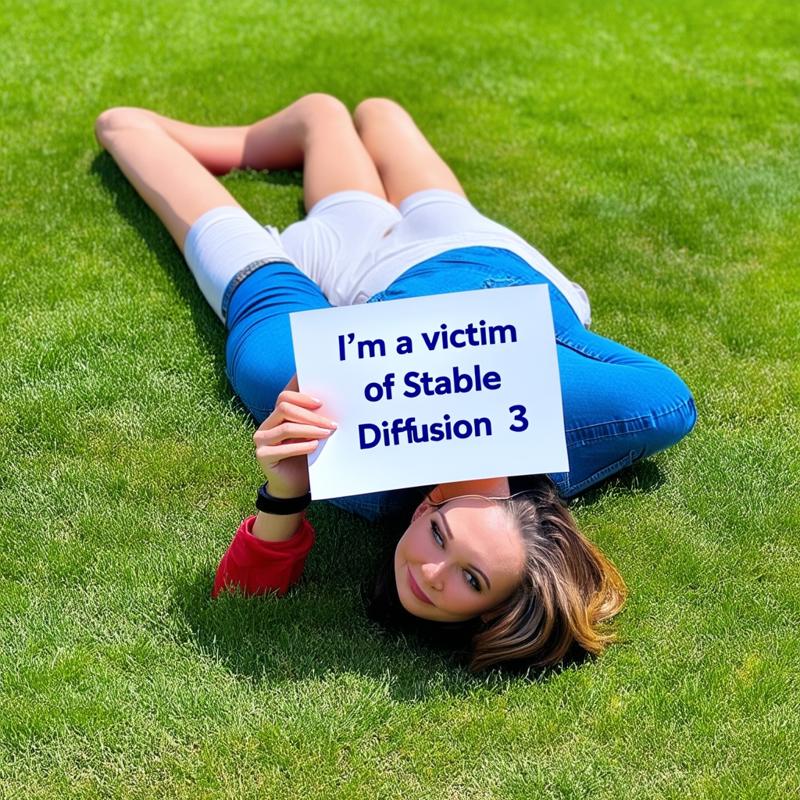 1328-woman laying on grass holding a sign tha-sd3_medium-1668114628.jpg